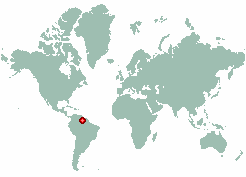 Monkey Mountain Airport in world map